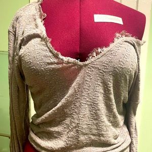 Free People Soft long sleeve top
